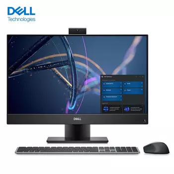 Моноблок Dell OptiPlex 5400 23,8", 16Гб/256ГБ SSD+1ТБ HDD, Intel i5-12500T, чёрный