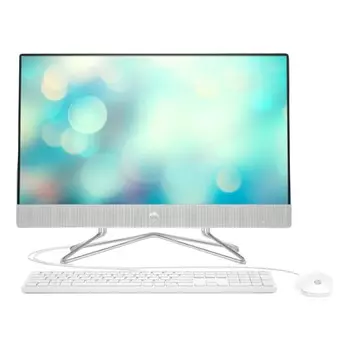 Моноблок HP Bundle AIO 24-DF1033NY, 23.8, 4Гб/1Тб, i3-1125G4, белоснежный, английская клавиатура