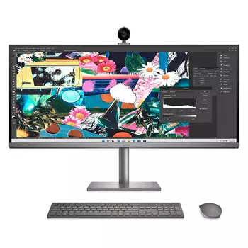 Моноблок HP Envy 34” All-in-One, 64ГБ/2ТБ, Core i7-12700, RTX 3060, Win11, серебристый, английская клавиатура
