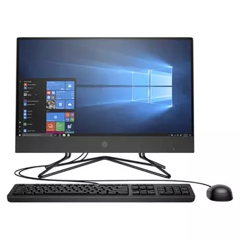 Моноблок HP ProOne 200 G4 AIO, 21.5, 4Гб/1Тб, i3-10110U, черный, английская клавиатура