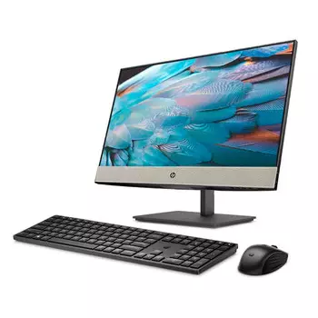 Моноблок HP Zhan 99, 23.8", 16Гб/1Тб, Core i3-12100, UHD Graphics, черный/серый, английская клавиатура