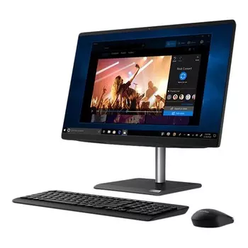 Моноблок Lenovo AIO V30A, 23.8, 4Гб/1Тб, i5-10210U, черный, английская клавиатура