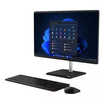 Моноблок Lenovo AIO V50A-24IMB, 23.8, 8Гб/1Тб+256Гб, i7-10700T, черный, английская клавиатура