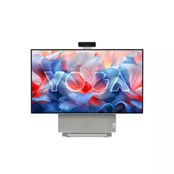 Моноблок Lenovo Yoga 27 2024 AI, 27", 32 ГБ/2 ТБ, R7-8845H, RTX 4050, серебристый, английская раскладка