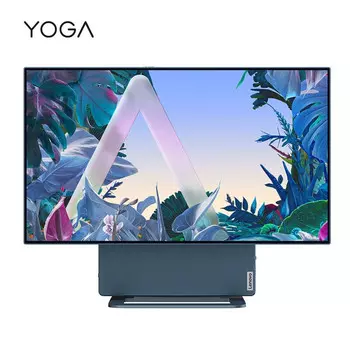 Моноблок Lenovo YOGA 27 27" 4K Ryzen R76800H, зеленый (RX6600M)