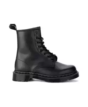 Моноботинки из гладкой кожи Dr. Martens, черный