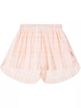 MONOCHROME короткие шорты в клетку, белый