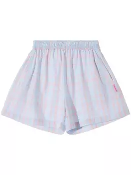 MONOCHROME короткие шорты в клетку, синий