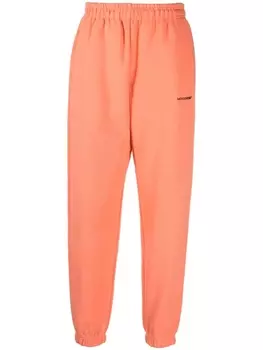 Monochrome спортивные брюки с логотипом, оранжевый