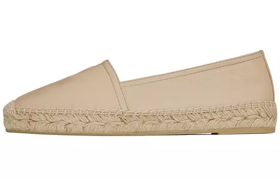 Monogram Женская повседневная обувь бежевого цвета Saint Laurent