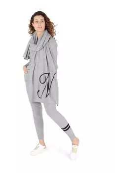 Монограмма Шарпа в кашемировой короне Эдинбурга Дин Виллидж Грис Н Crown Of Edinburgh Cashmere, серый