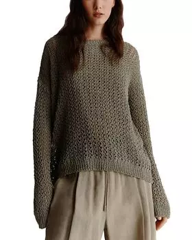 Монохромный свитер Riva Marella, зеленый