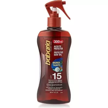 Monoi Tahiti Oil Spf15 Средняя защита 300мл, Babaria
