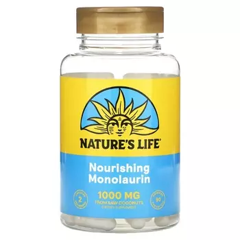 Монолаурин Nature's Life, 90 капсул