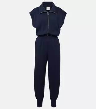 Монолитный комбинезон Monica Varley, темно-синий