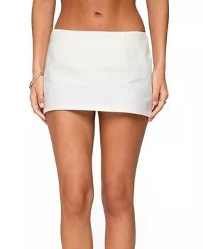 Монро Микро Шорт-Юбка Edikted, белый