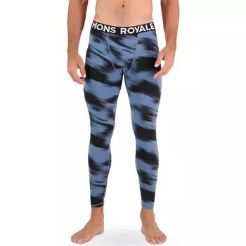 MONS ROYALE Леггинсы Cascade Merino Flex 200, синий