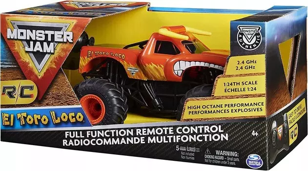 Monster Jam, радиоуправляемый автомобиль El Toro Loco