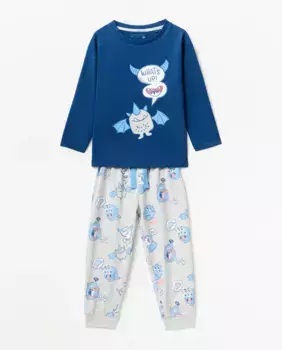 Монстр пижамы Sfera, темно-синий