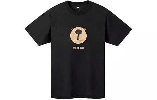 MONTBELL Футболка женская BK/черные