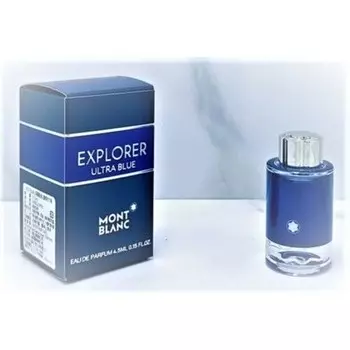 Montblanc Explorer Ultra Blue Eau De Parfum For Men 4.5ml