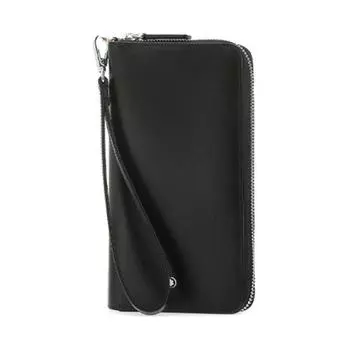 MONTBLANC Кожаный кошелек унисекс черный