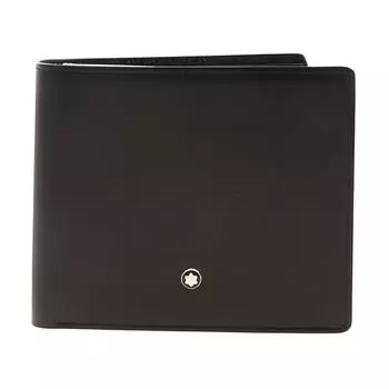MONTBLANC Кожаный кошелек унисекс черный