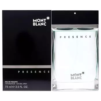 Montblanc Mont Blanc Presence Homme Туалетная вода-спрей 75мл