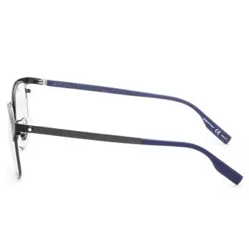 Montblanc Мужские черные солнцезащитные очки 53 мм MB0183S-005-53 Mont Blanc, цвет Black And Blue