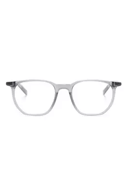 Montblanc очки в геометричной оправе, серый