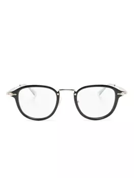 Montblanc очки в круглой оправе, серебристый