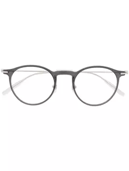 Montblanc очки в круглой оправе, серый