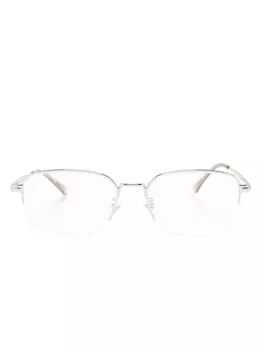Montblanc очки в квадратной оправе, серебристый