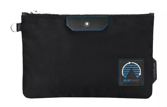 MONTBLANC Сумка через плечо из нейлона, мужская, черная