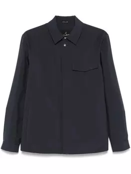 Montecore куртка-рубашка с классическим воротником, синий