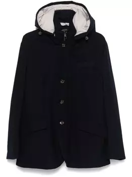 Montecore пальто с капюшоном, синий