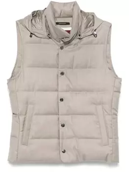 Montecore жилет с шерстяной подкладкой, серый