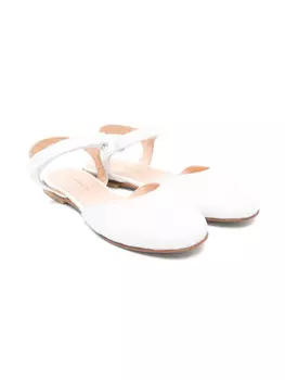 MONTELPARE TRADITION балетки на плоской подошве, белый