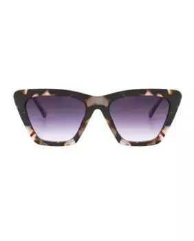 Montsaint синие женские солнцезащитные очки с животным принтом, светло-серый