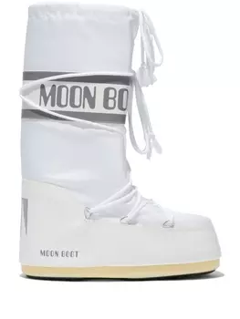 Moon Boot дутые сапоги Icon, белый