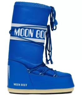 Moon Boot дутые сапоги Icon, синий