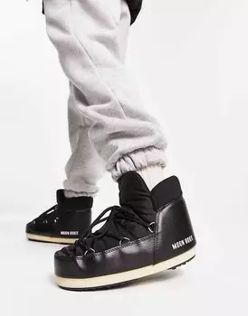 Moon Boot - Evolution - туфли из водоотталкивающего нейлона черного цвета