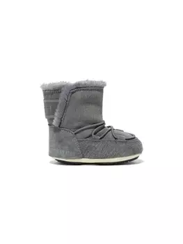 Moon Boot Kids ботинки Crib, серый