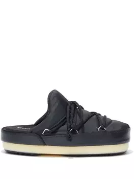 Moon Boot мюли на массивной подошве, черный