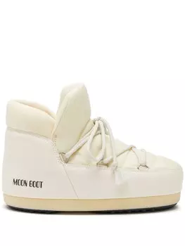 Moon Boot сапоги Icon с логотипом, нейтральный цвет