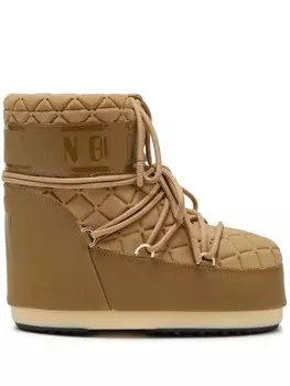 Moon Boot стеганые сапоги Icon, нейтральный цвет