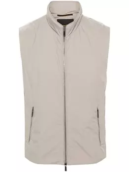 Moorer дутый жилет Marmo, нейтральный цвет