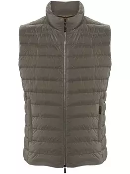 Moorer дутый жилет, зеленый