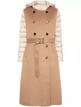 Moorer пальто Alys-Vi, нейтральный цвет