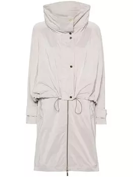 Moorer пальто Kathi-Os с капюшоном, серый